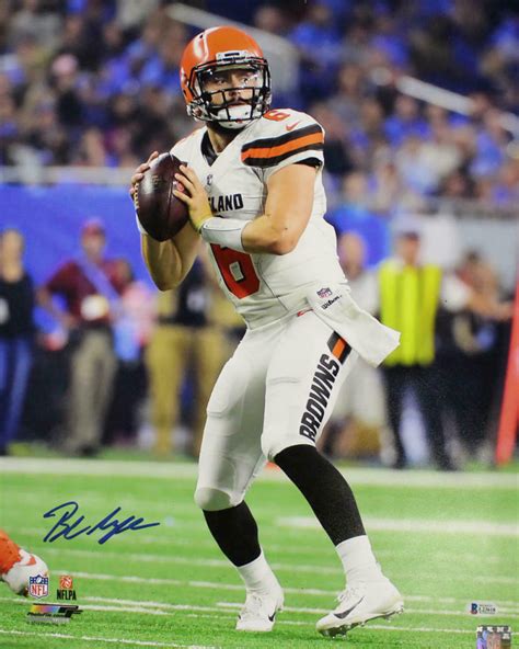 autographed baker mayfield